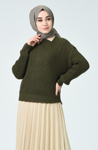 Pull Tricot 0536-01 Khaki 0536-01