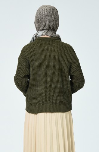 Khaki Pullover 0536-01