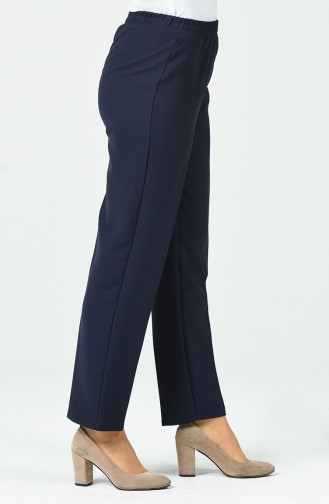 Pantalon Taille Élastique 1150PNT-01 Bleu Marine 1150PNT-01