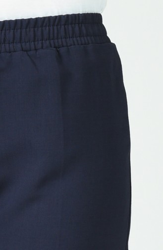 Pantalon Taille Élastique 1150PNT-01 Bleu Marine 1150PNT-01
