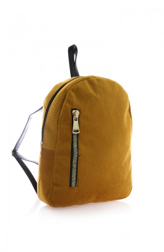 Stilgo Women´s Velvet Backpack Mustard 65Z-06
