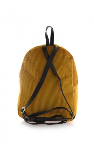 Stilgo Women´s Velvet Backpack Mustard 65Z-06