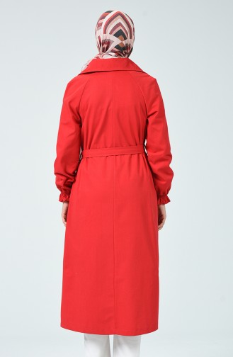 Red Trench Coats Models 1260-11