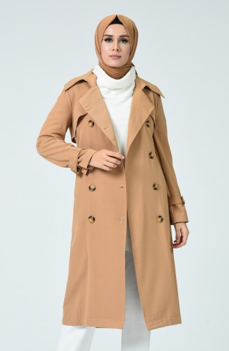 Camel Trench Coats Models 90006-04