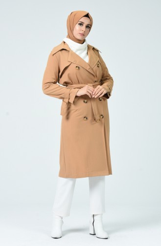 Camel Trench Coats Models 90006-04