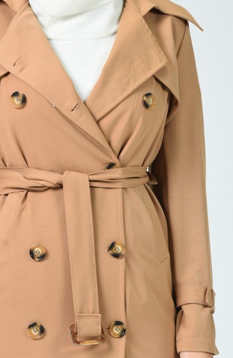 Camel Trench Coats Models 90006-04