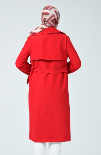 Red Trench Coats Models 90006-05
