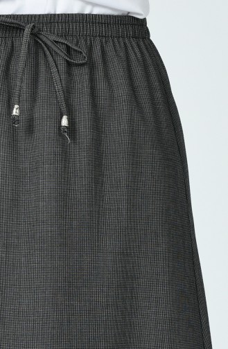 Jupe Taille élastique 1170ETK-01 Noir Blanc 1170ETK-01