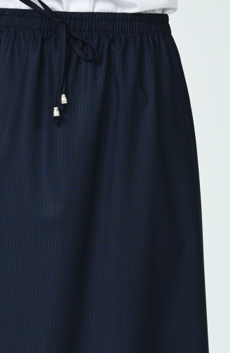 Navy Blue Skirt 1171ETK-01