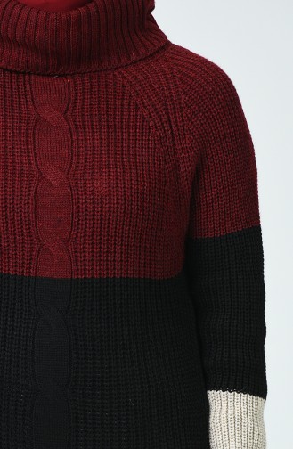 Claret Red Sweater 1392-07
