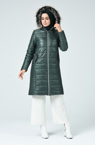 Emerald Green Winter Coat 5144-07