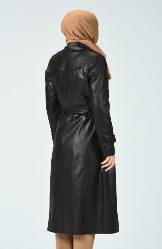 Dark Brown Trench Coats Models 2113-01