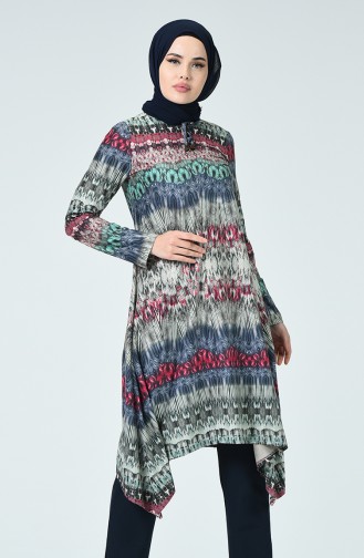 Navy Blue Tuniek 1339-01