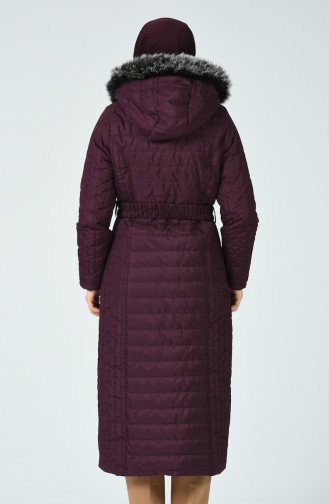 Plum Winter Coat 0813-03