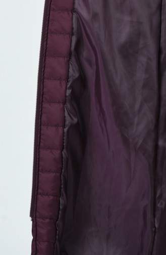 Plum Winter Coat 0813-03