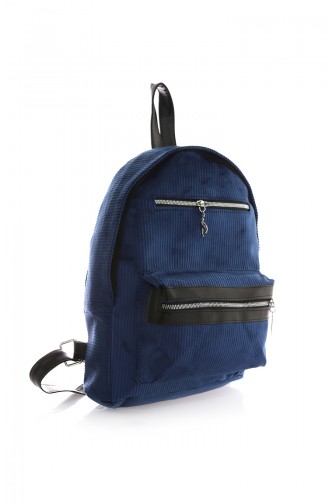 Navy Blue Backpack 66Z-02