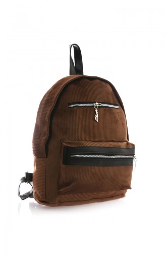 Brown Backpack 66Z-04