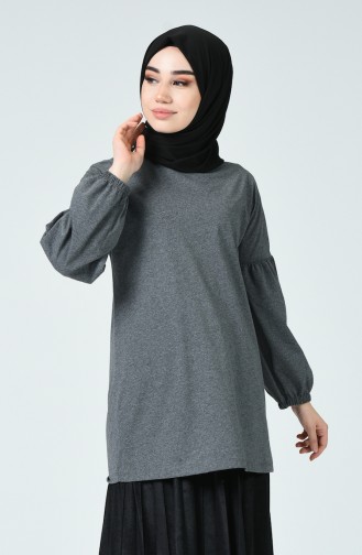 Balon Kol Basic Tunik 5811-03 Füme