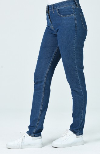 Jeans with Pockets 0659-02 Dark Navy Blue 0659-02