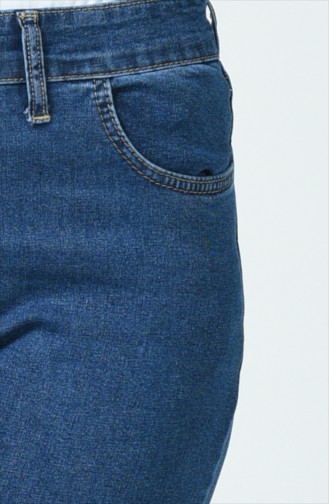 Jeans with Pockets 0659-02 Dark Navy Blue 0659-02