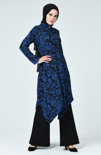 Waist Elastic Spanish Trousers Black 1127PNT-05