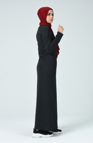 Robe Hijab Antracite 3115-05