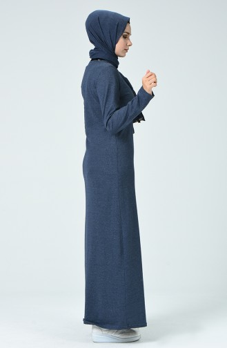 Robe Hijab Indigo 3115-07