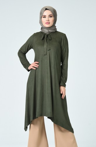 Suede Tunic Green 1340-08