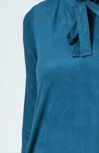 Suede Tunic Petroleum 1340-10