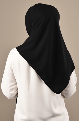 Medine İpeği Eşarp 70143-01 Siyah