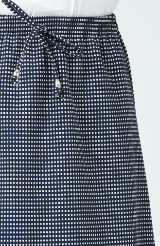 Navy Blue Skirt 1163ETK-01