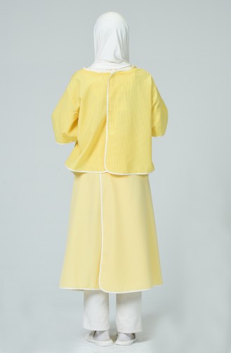 Robe Pour L accouchement DE19S Jaune 19S