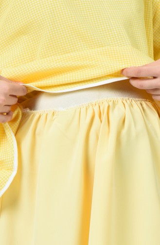 Doğum Elbisesi DE19S Sarı