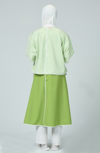فستان أخضر حشيشي 19Y