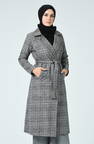 Ecossai Winterliche Cape 8404B-01 Grau 8404B-01