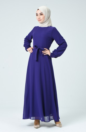 Purple İslamitische Jurk 1712-03