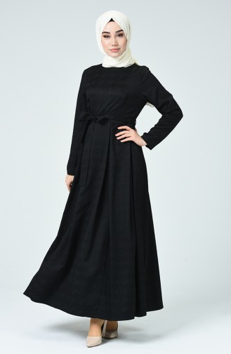 Black Hijab Dress 60079-10