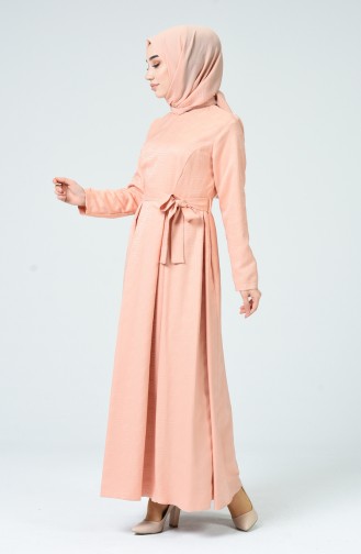 Powder Hijab Dress 60079-11