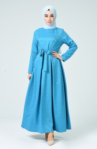 Turquoise İslamitische Jurk 60079-14