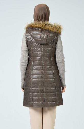 Fur Quilted Waistcoat Mink 1970-01
