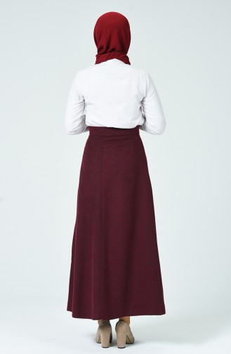 Claret Red Skirt 6403-01