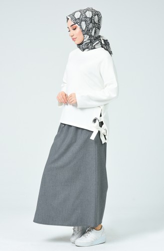 Gray Skirt 1202ETK-03