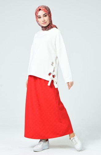 Red Skirt 1203ETK-01