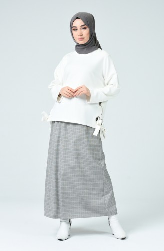 Gray Skirt 1205ETK-01