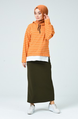 Dark Green Rok 2206-03