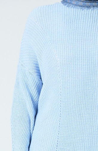 Babyblau Pullover 0507-08