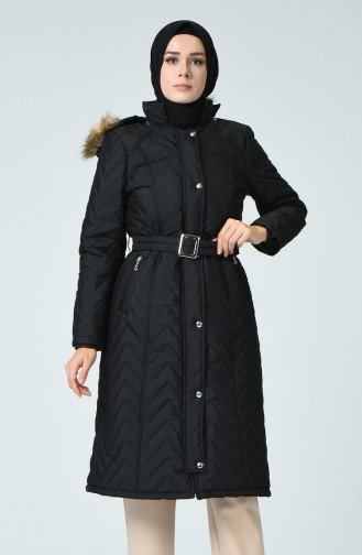 Black Winter Coat 0102A-04