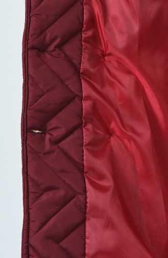 معطف أحمر كلاريت 0112-04