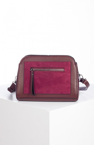 Women´s Cross Shoulder Bag Bordeaux 3009-03
