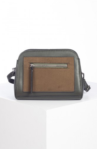 Women´s Cross Shoulder Bag Khaki 3009-07
